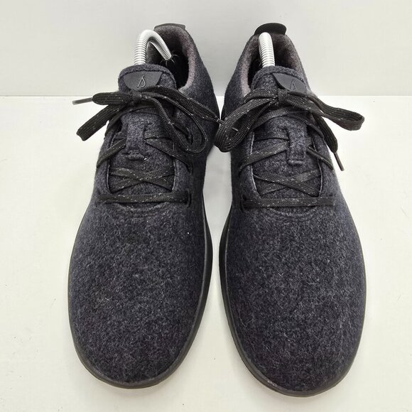 allbirds | wool runner dark grey monochrome sporty low-top sneakers | MENS 9 - Picture 3 of 9